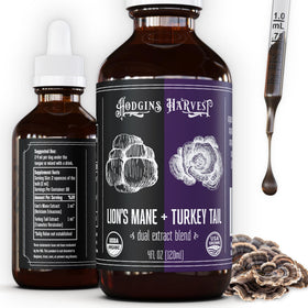 Teinture Hodgins Harvest Lion's Mane et Turkey Tail 120 ml vue avant