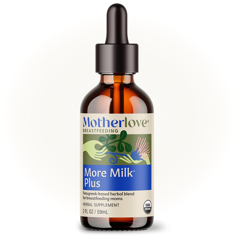 Teinture Motherlove More Milk Plus 60ml vue avant, flacon avec étiquette