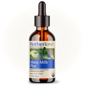 Teinture Motherlove More Milk Plus 60ml vue avant, flacon avec étiquette