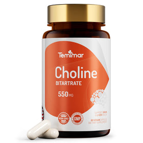Temimar Choline Bitartrate 550mg et une maman avec un bébé