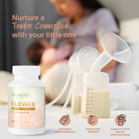 tenderMa Complément Alimentaire Lactation 60 Capsules Bio étiquette