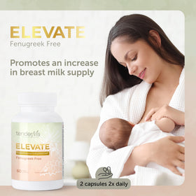 tenderMa Complément Alimentaire Lactation 60 Capsules Bio vue arrière