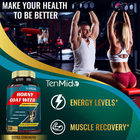Tenmido 120 capsules sur un fond neutre