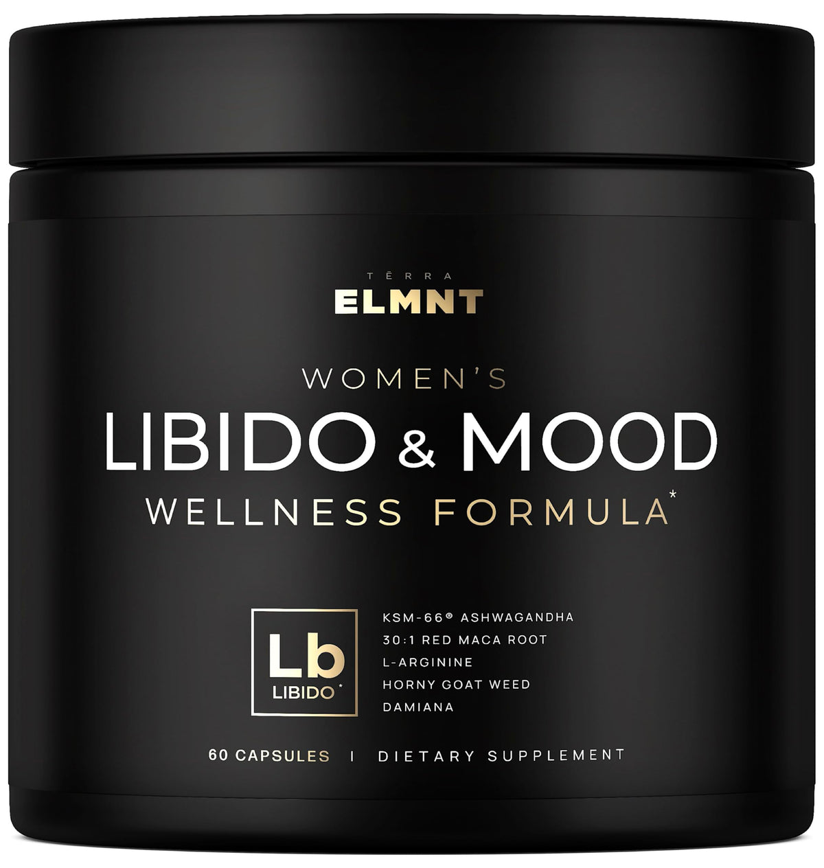 TERRA ELMNT Libido Femme 1450mg Maca Rouge vue avant