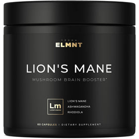 TERRA ELMNT Lion's Mane 16x 900mg capsule front view