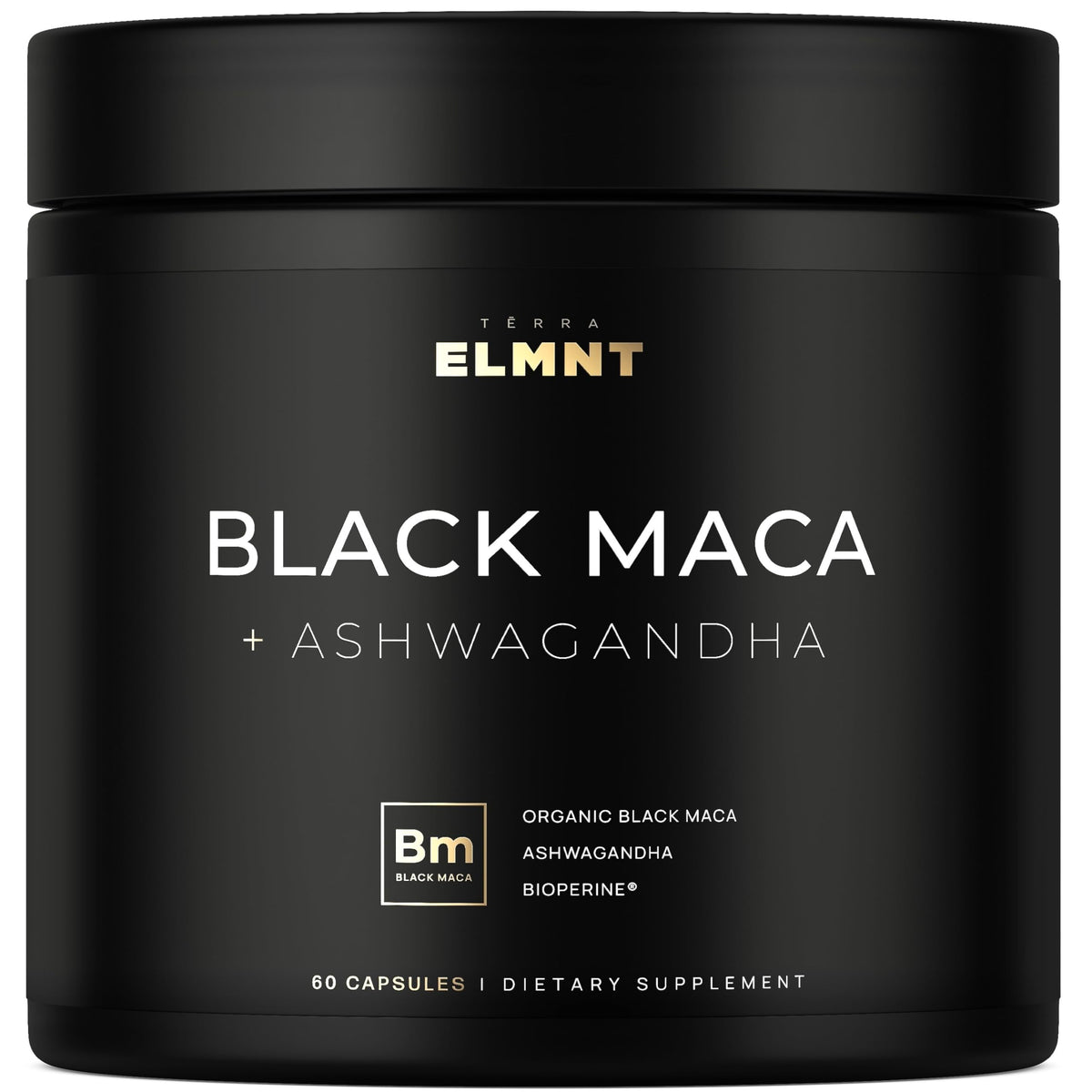TERRA ELMNT Maca Noire Bio 40:1 devant produit