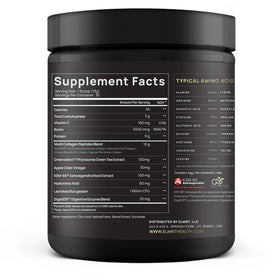 TERRA ELMNT Super Collagen Powder 481g Framboise Citron emballage