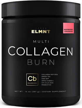 TERRA ELMNT Super Collagen Powder 481g Framboise Citron vue de face