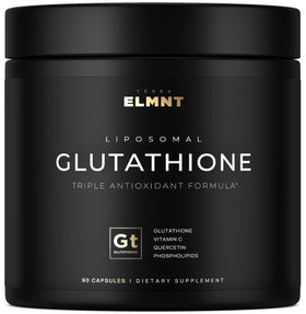 TERRA ELMNT Supplément Liposomal Glutathione 2150mg vue avant avec étiquette