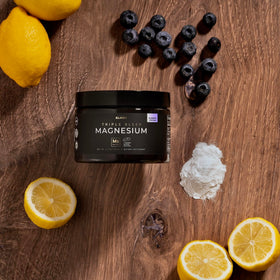 TERRA ELMNT Triple Sleep Magnesium L-Threonate 209g close-up of ingredients