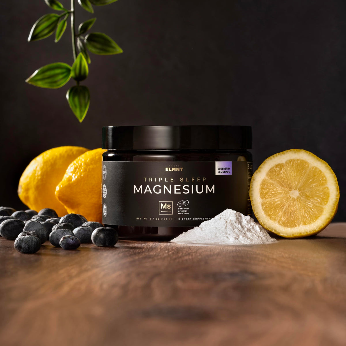 TERRA ELMNT Triple Sleep Magnesium L-Threonate 209g nutritional information