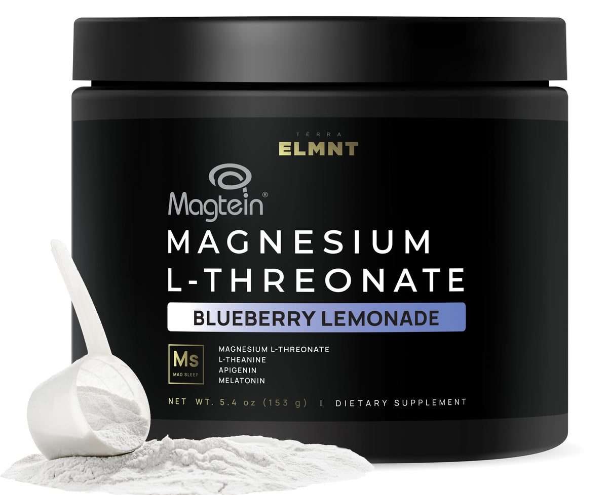 TERRA ELMNT Triple Sleep Magnesium L-Threonate 209g packaging front view