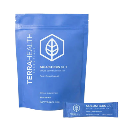 Terra Health Essentials Solusticks Gut 30 sachets en packaging