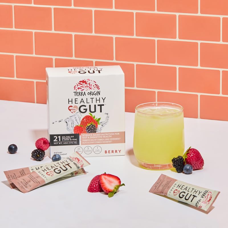 TERRA ORIGIN Healthy Gut Stick Packs vue de côté