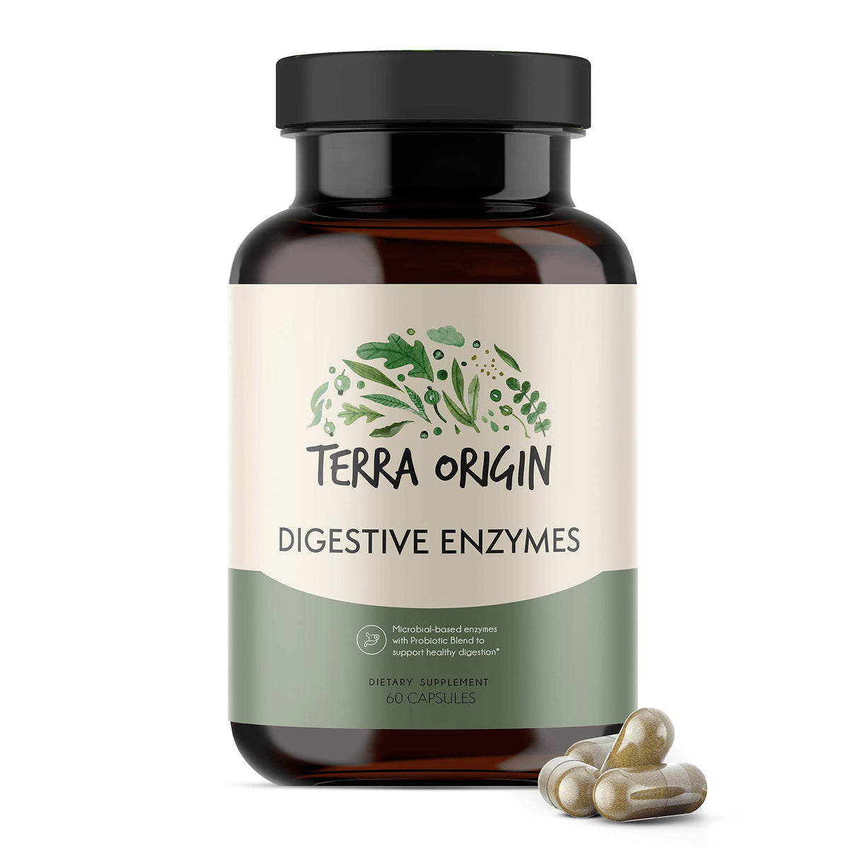 TERRA ORIGIN Multi-Enzymes 60 capsules vue de face