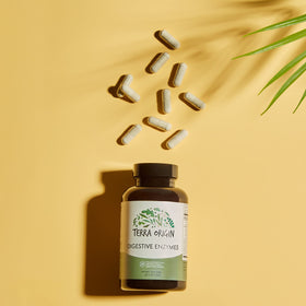 TERRA ORIGIN Multi-Enzymes flacon avec capsules à l'intérieur