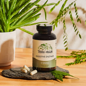 TERRA ORIGIN Multi-Enzymes flacon avec étiquette