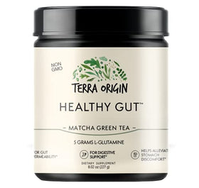TERRA ORIGIN Poudre Healthy Gut 30 Portions - présentation sur une table