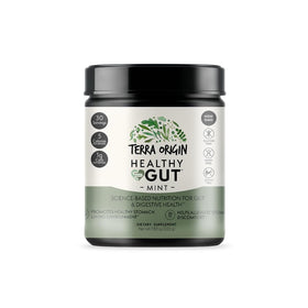 TERRA ORIGIN Poudre Healthy Gut Menthe 30 Portions emballage avant