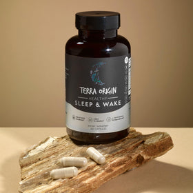 TERRA ORIGIN Sommeil Naturel 60 capsules sur fond neutre