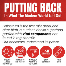 Terramed Just Think Comfort Gummies de colostrum 60% IgG, mise en situation