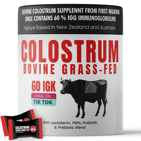 Terramed Just Think Comfort Gummies de colostrum 60% IgG, vue de face