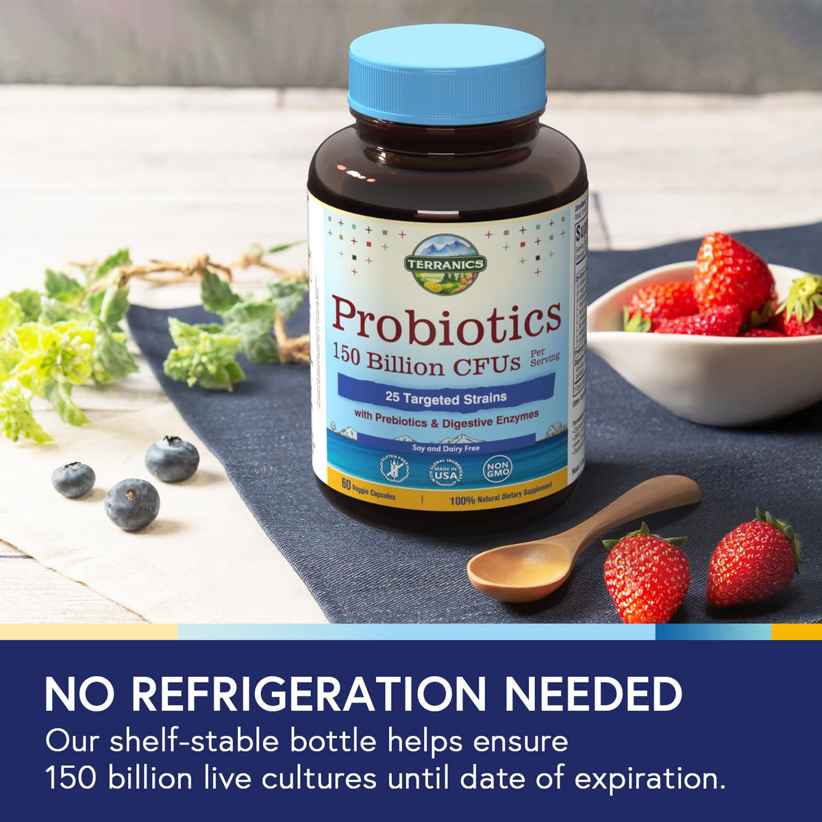 Terranics Probiotiques en capsules végétales