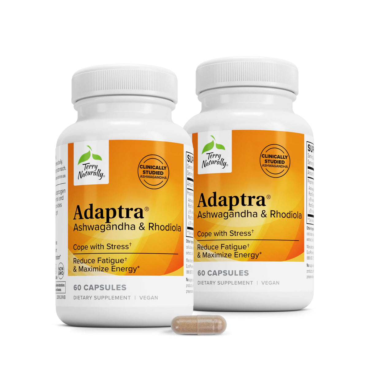 Terry Naturally Adaptra 120 capsules vue de face