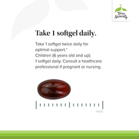 Terry Naturally Bacteril 30 capsules avec étiquette visible