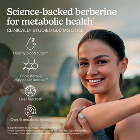 Terry Naturally Berberine 60 capsules vue de côté