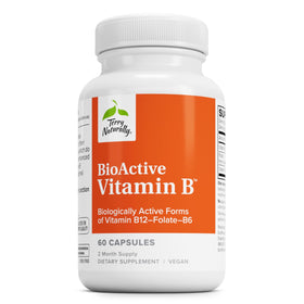 Terry Naturally BioActive Vitamin B 60 capsules front view