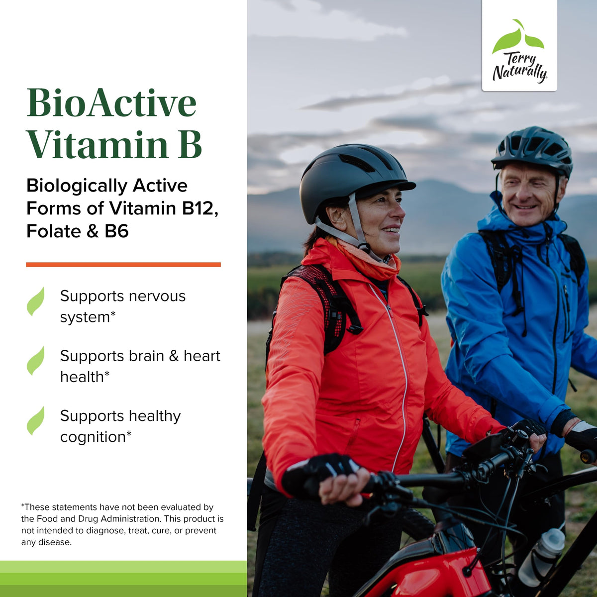 Terry Naturally BioActive Vitamin B capsules close-up