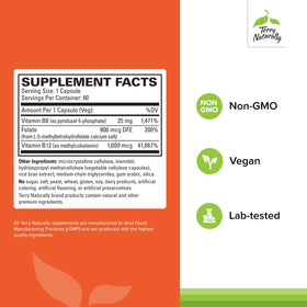 Terry Naturally BioActive Vitamin B packaging