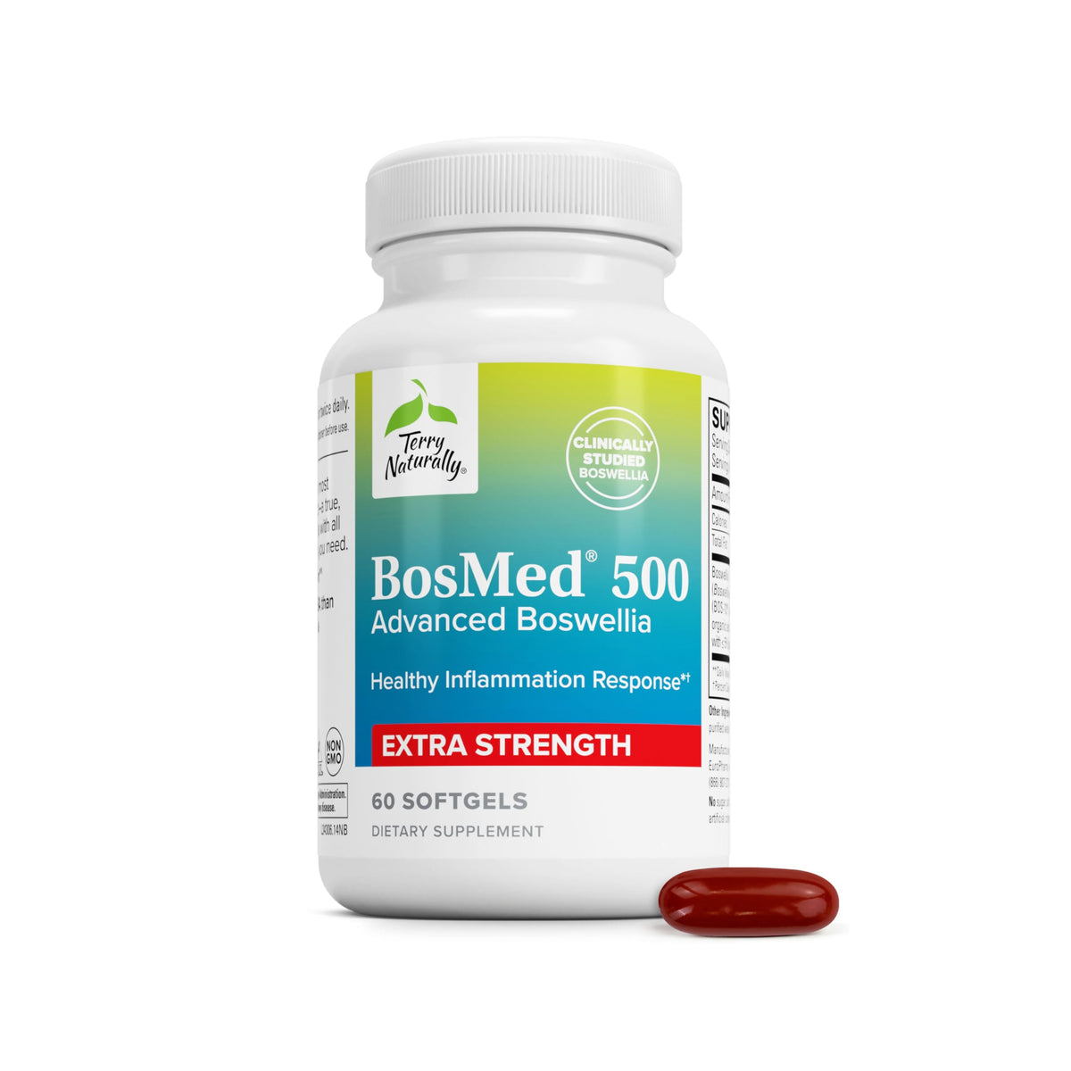 Terry Naturally BosMed 60 capsules vue de face avec étiquette