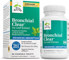 Terry Naturally Bronchial Clear comprimés à mâcher 60 comprimés vue avant