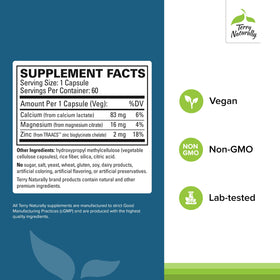 Terry Naturally Complément Alimentaire 60 Capsules avec étiquette