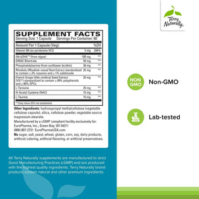Terry Naturally Complément Alimentaire Enfant 60 Capsules dos de l'emballage