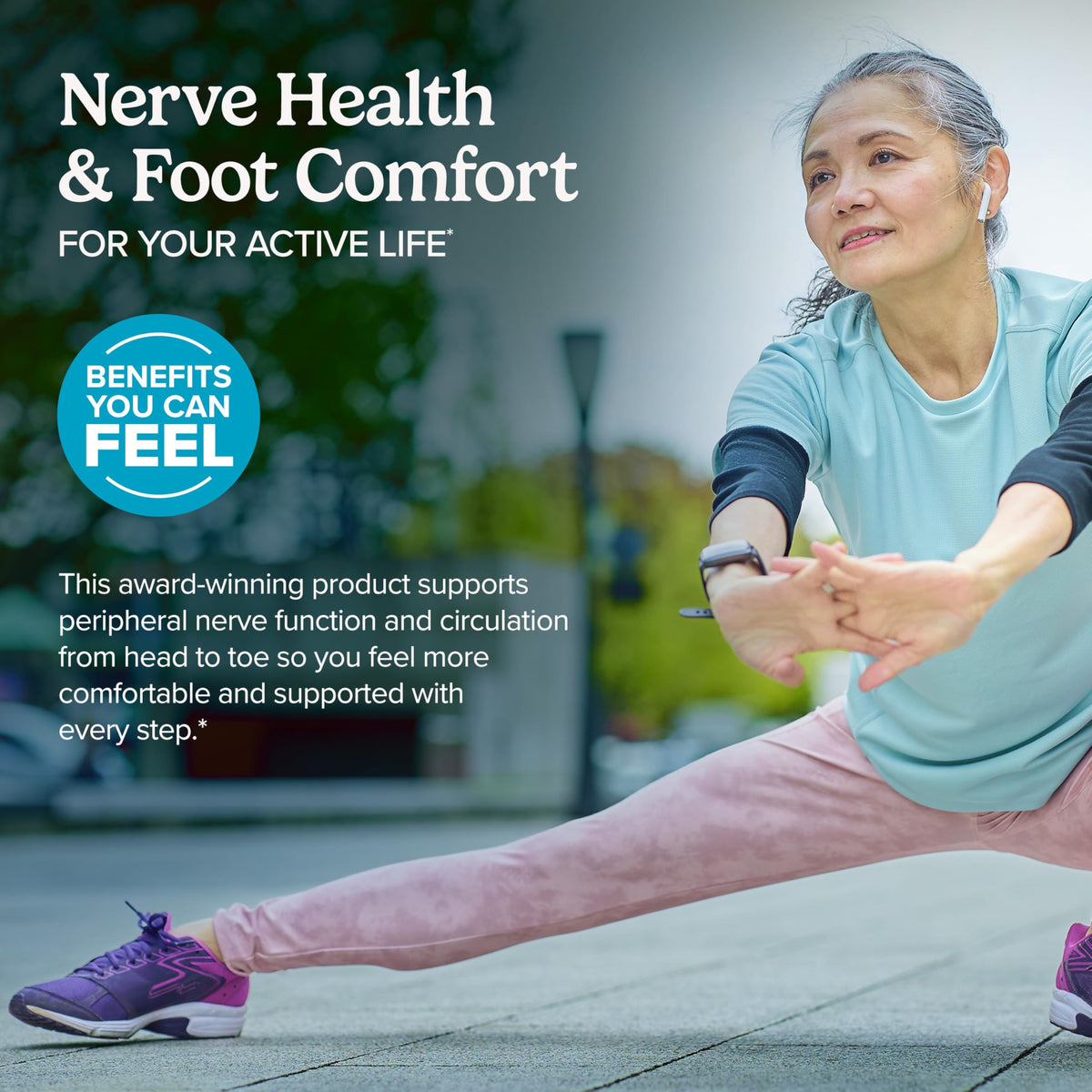 Terry Naturally Complément Alimentaire Nerveux 60 Capsules Vegan vue de côté