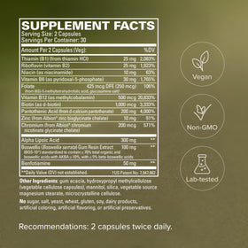 Terry Naturally Complément Alimentaire Santé des Nerfs sur fond neutre
