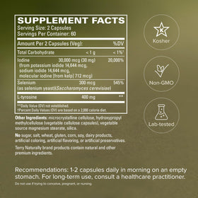 Terry Naturally Complément Alimentaire Thyroïde sur une table
