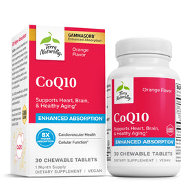 Terry Naturally CoQ10 Chewables 30 comprimés vue de face