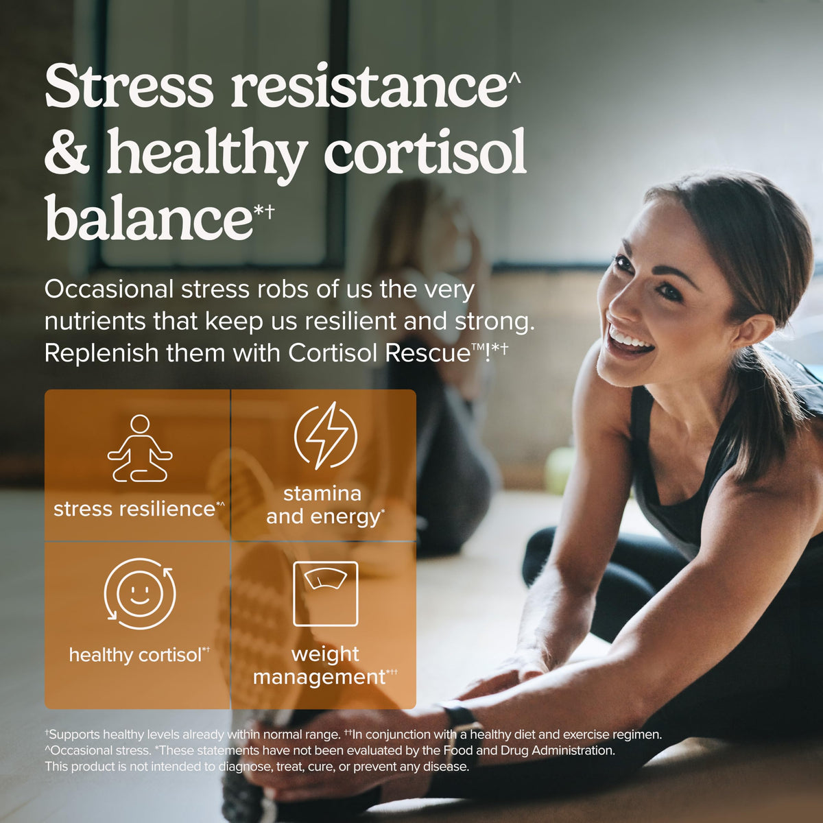 Terry Naturally Cortisol Rescue côté de l'emballage