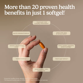 Terry Naturally CuraMed 750mg capsules on a table