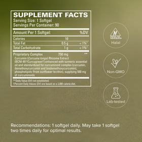 Terry Naturally CuraMed 750mg capsules ouvertes