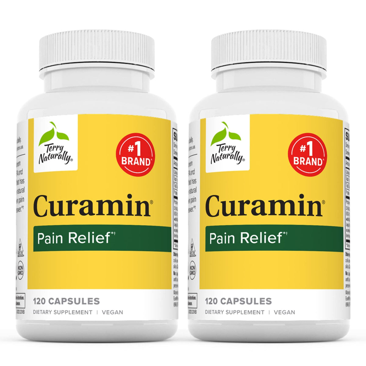 Terry Naturally Curamin 120 capsules vue de face avec emballage