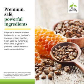 Terry Naturally Extrait de Propolis EP300 capsules en gros plan