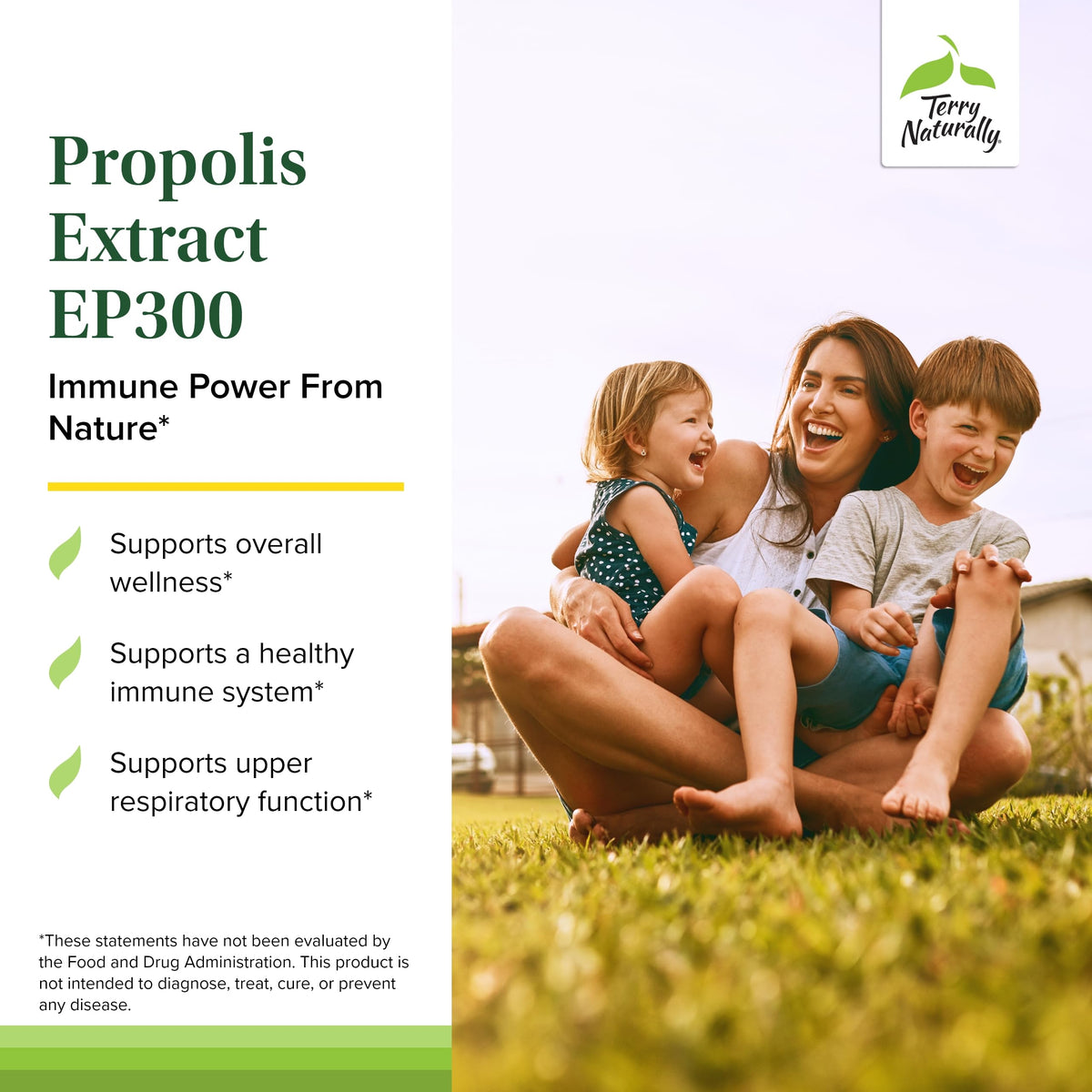 Terry Naturally Extrait de Propolis EP300 - Étiquette du produit
