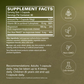 Terry Naturally Magnésium BioActif avec des ingrédients naturels