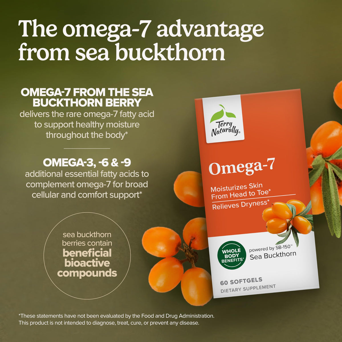 Terry Naturally Omega 60 capsules avec emballage