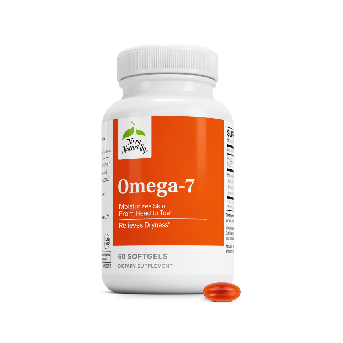 Terry Naturally Omega 60 capsules vue avant